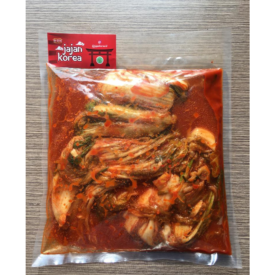 

PROMO MURAH Kimchi Jajan Korea 1kg Kimchi Fresh Homemade Kimchi Korea Halal