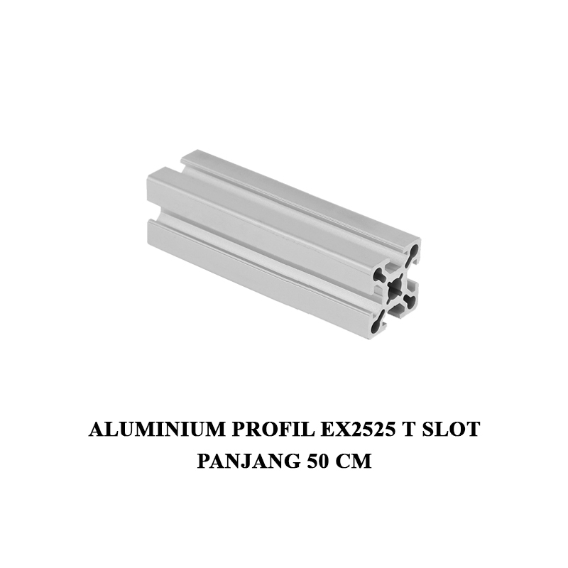 EELIC ALM-EX2525TS Aluminium pofile exstrusion Tslot 2525 CNC 3D PRINTER 50 CM