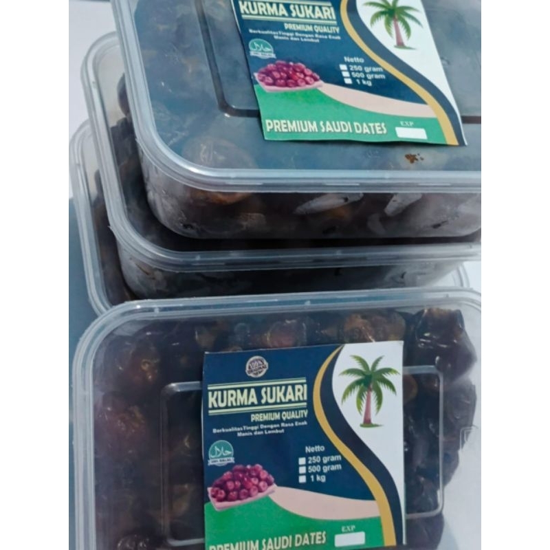 

Kurma sukari premiun thinwall 1kg