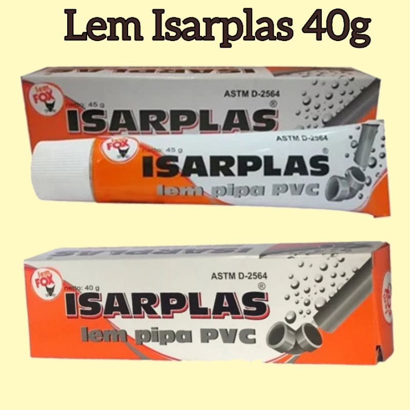 Lem Isarplas 40gr / Lem pipa pvc