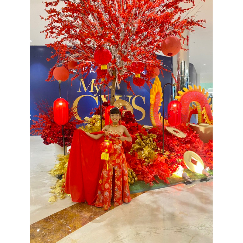 Kostum Imlek Cheongsam Dress