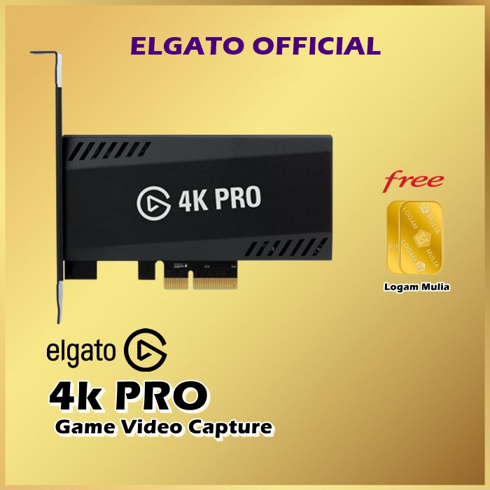 Elgato 4K PRO Video Game Capture PCIe Card