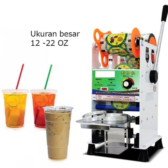 mesin Press Gelas Plastik / Mesin Cup Sealer / Mesin Cup Sealer Manual