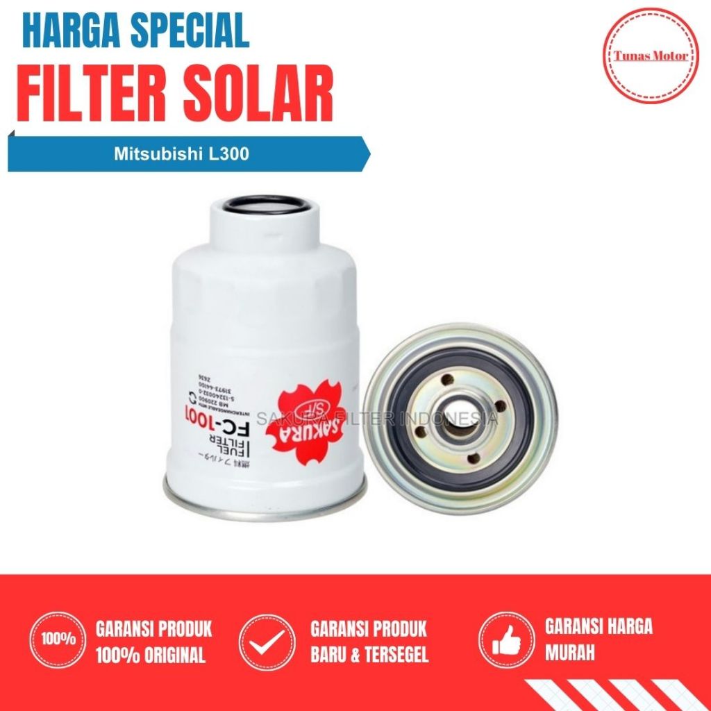Filter solar L300/Saringan solar L300 Mitsubishi L300