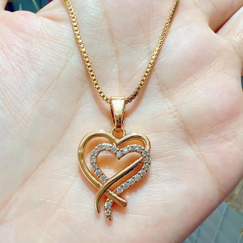 Perhiasan xuping kalung rantai itali panjang 45cm-50cm terbaru-best jewelry