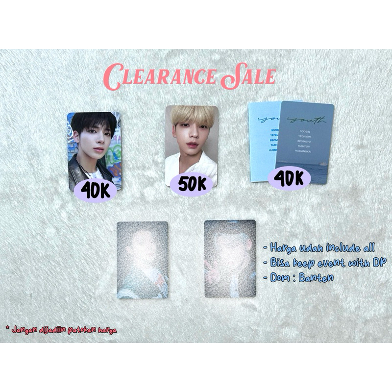 Taehyun freefall reality lucky draw ld soobin soundwave sw round 2 r2 digicode season of youth photo
