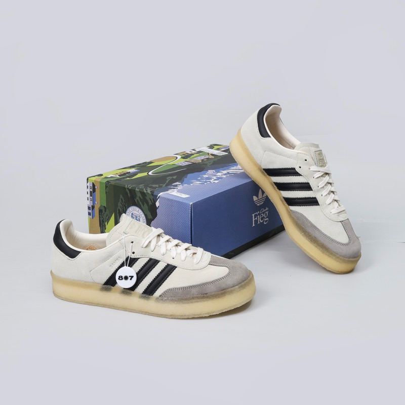 Adidas Samba Kith Clarks White Black