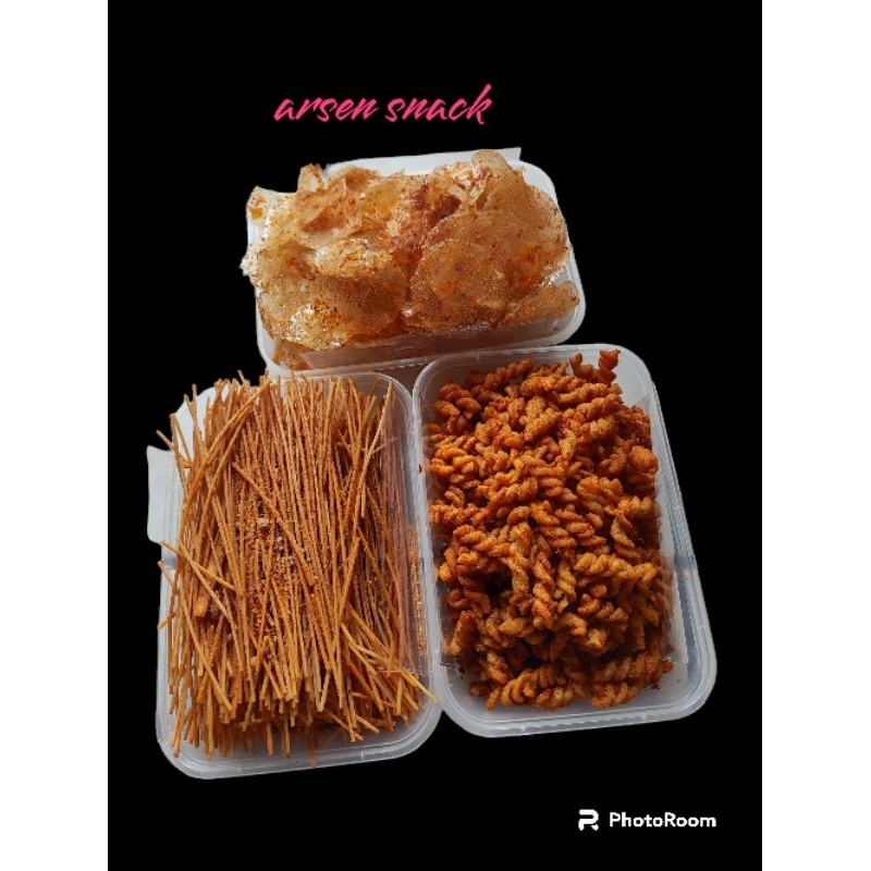 

paket 3 BOX MIE LIDI, MAKARONI, KRIPCA