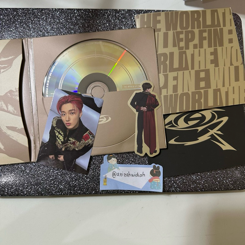 [READY STOCK] UNSEALED ATEEZ EP. FIN : WILL DIGIPACK HONGJOONG BOOKLET STICKER PC PHOTOCARD SAN ZERO