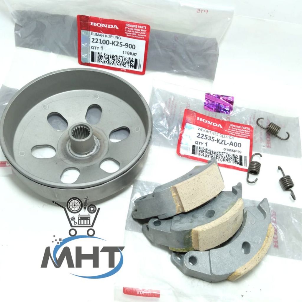 MANGKOK RUMAH GANDA KOPLING HONDA BEAT FI SPACY FI SCOOPY FI F1 K25 Mangkok Otomatis Rumah Kampas Ga