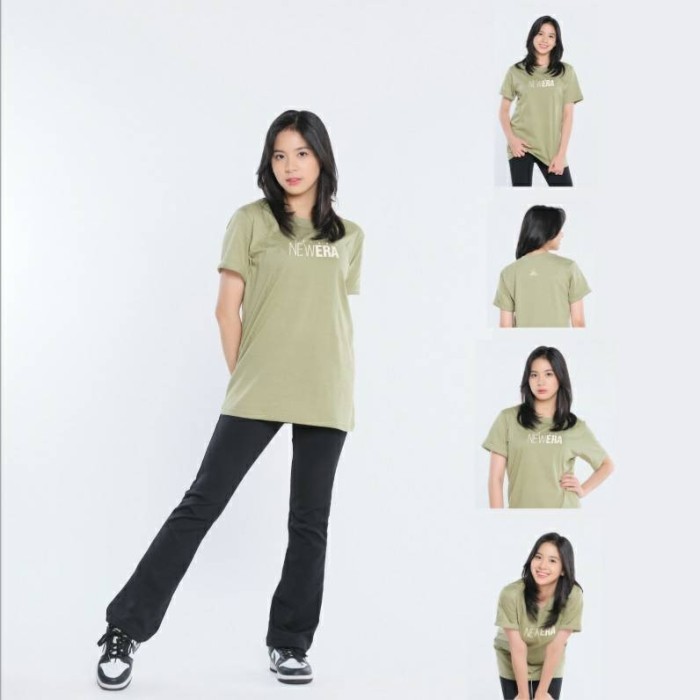 JKT48 Official T-shirt - NEWERA (Sage)