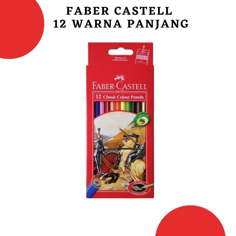 

Faber Castell Panjang 12 Warna Classic Colour Off-79