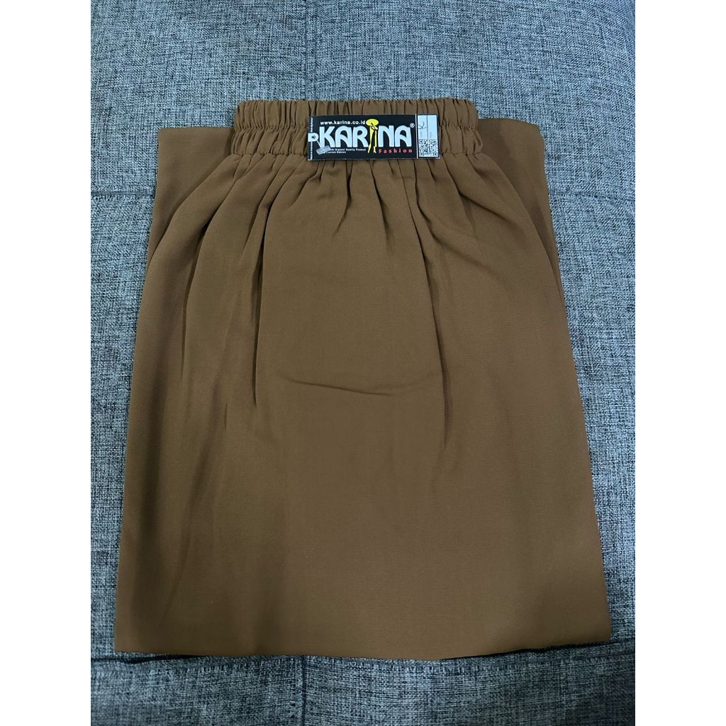 Rok Kerja Panjang Wolfis Wolvis Wolpeach Polos Premium Grade A Full Karet Pinggang KaRINA TERMURAH