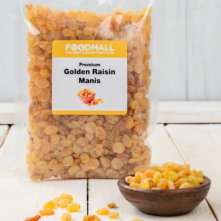 

FLASH SALE Golden Raisin Simin Manis Organik Kismis Emas 25 Gram