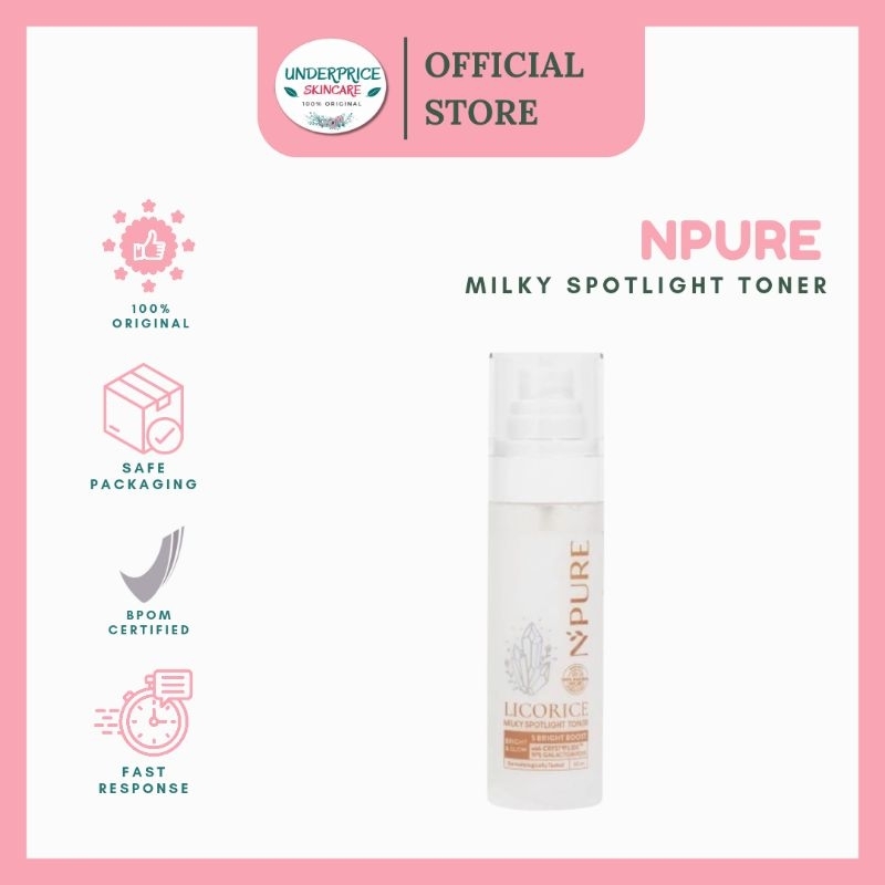 NPURE Licorice Milky Spotlight Toner
