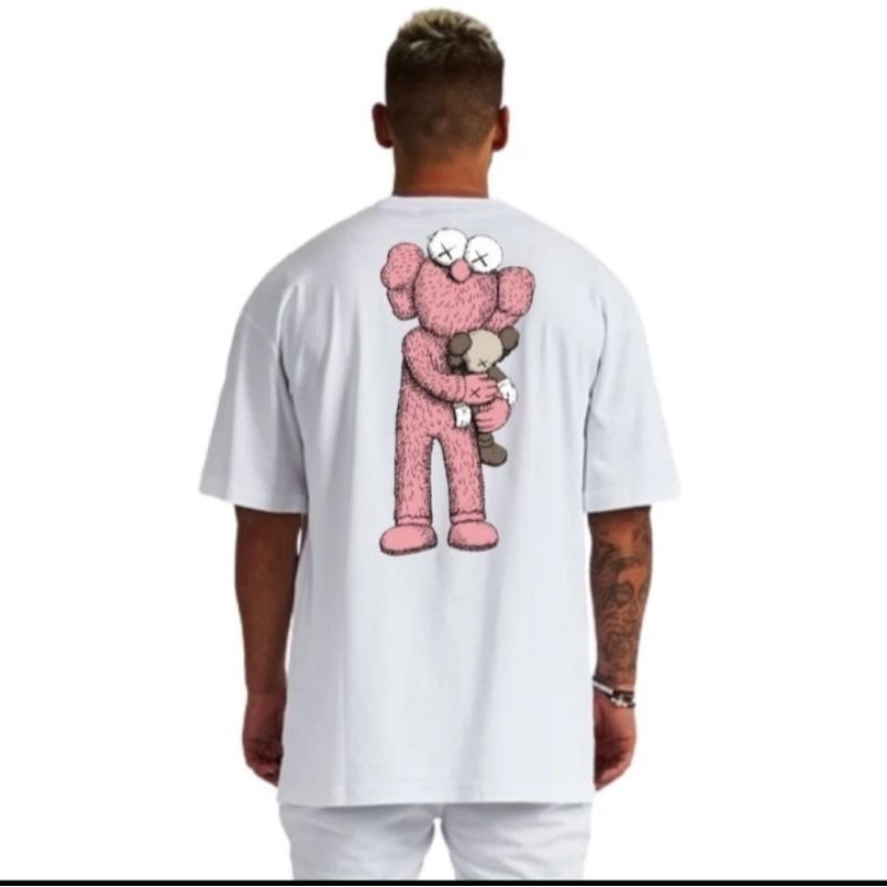 KAOS PRIA COTTON DISTRO JAWS BONEKA