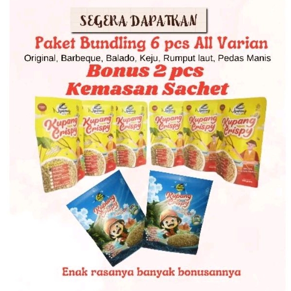 

Paket bundling 6 pcs All Varian bonus 2 pcs