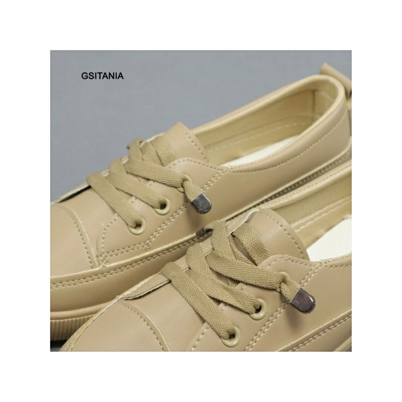 Sepatu Canvas Casual Slip On Model Low Wanita GSI0099