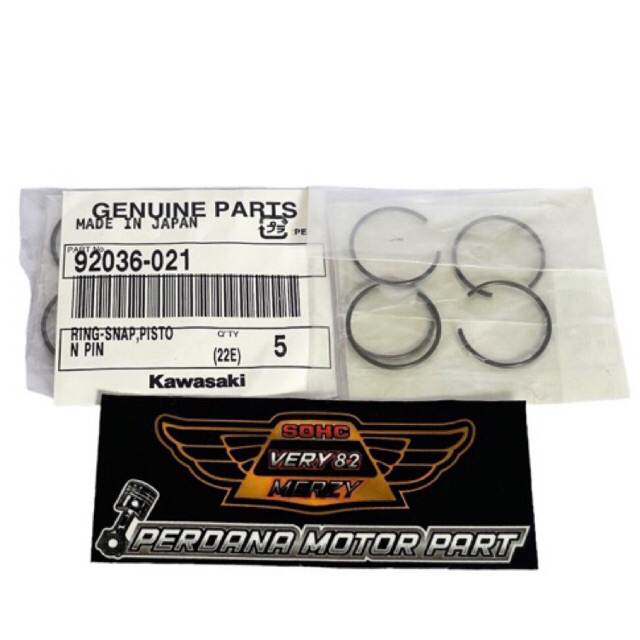 Clip pin piston Binter Merzy Kz200