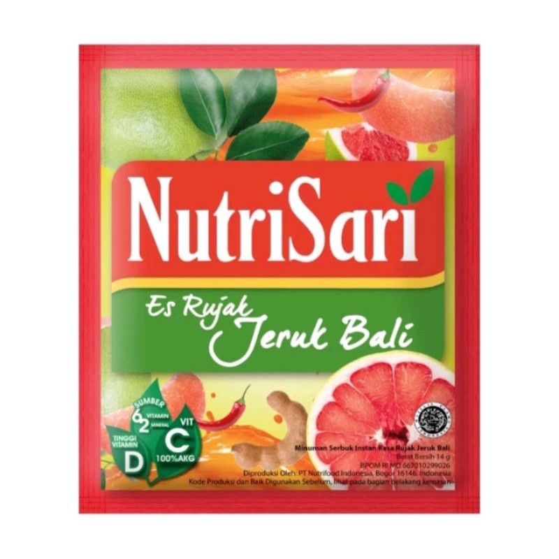 

NutriSari Es Jeruk Bali 40 Sachet