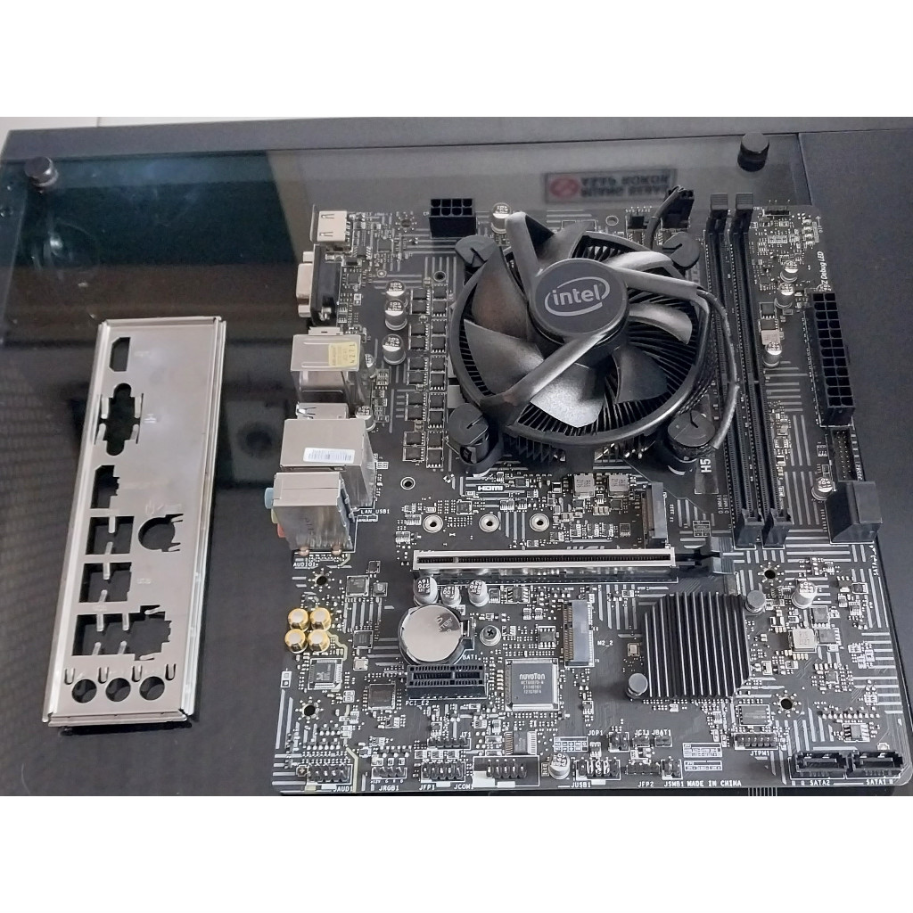 Paket Proc Intel Core i3-10100F Motherboard 1151 MSI H510M Pro Seken