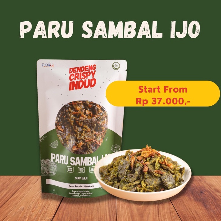 

Stok terbaru Paru Sambal Ijo Indud 125 Gram 25 Gram