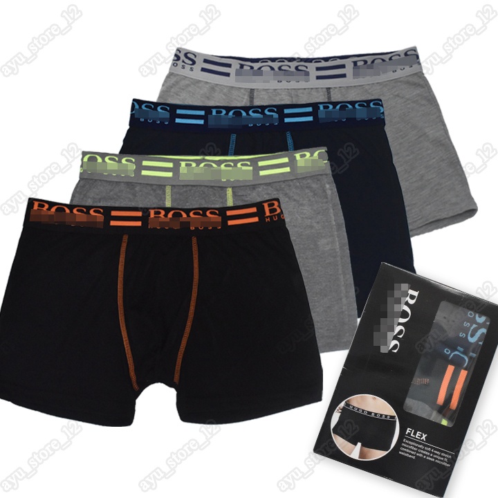 STAR CELANA DALAM  BOXER PRIA 3 pcs  CELANA DALAM PRIA  BOXER REMAJA  CELANA DALAM BOOXER iSI 3PCS C