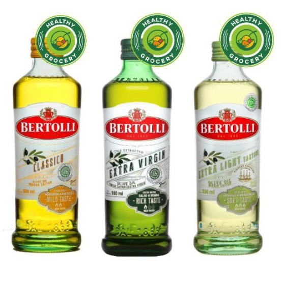 

HEMAT PROMO Bertolli 5 ml Extra Virgin Extra Light Classico Olive Oil EVOO ELOO Minyak Zaitun LEMAK TAMBAHAN MPASI