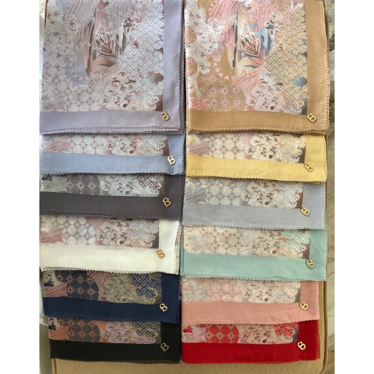 HEMAT PROMO The jubilation series buttonscarves kw laser cut titik 3