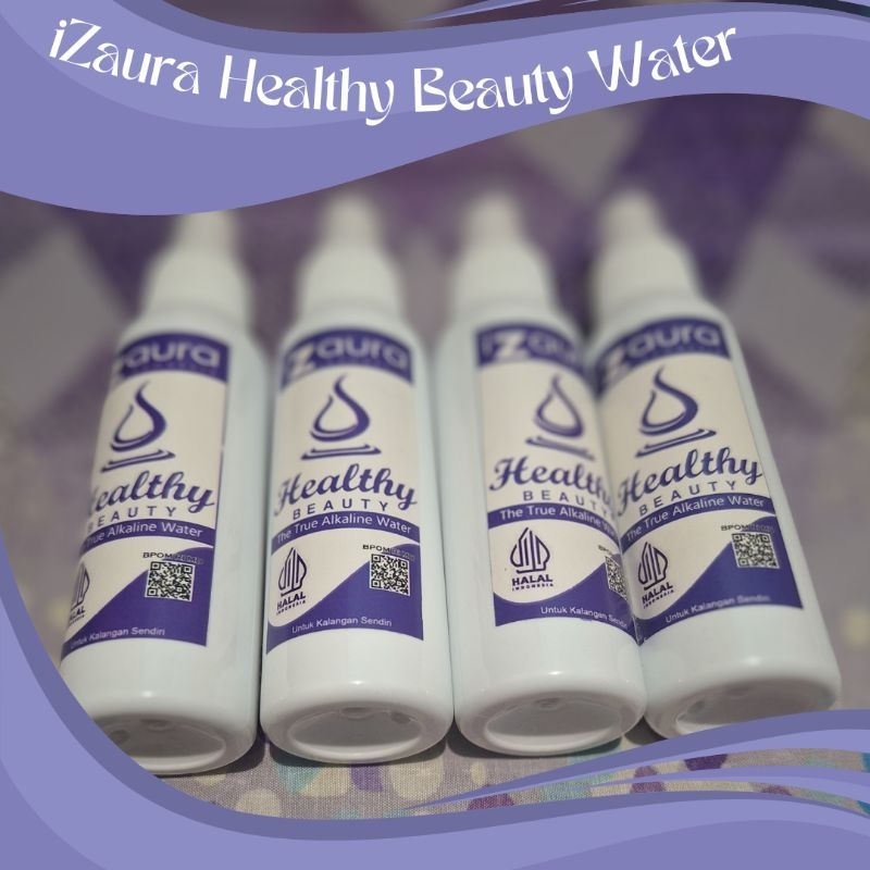 iZaura Beauty Spray Alkaline Water 100ml Toner Wajah 100% BPOM Halal
