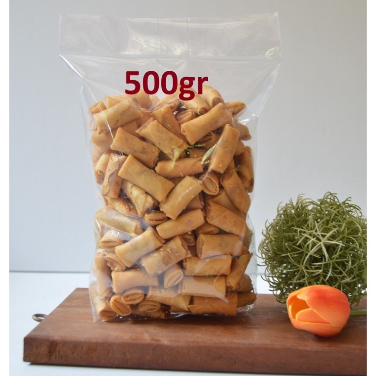 

ORIGINAL SUMPIA ABON UDANG SPRING ROLL EBI 5gr MERK SARIKAYA