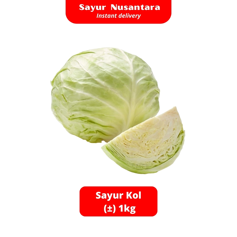 

Sayur Kol ± 1kg - Sayur Nusantara