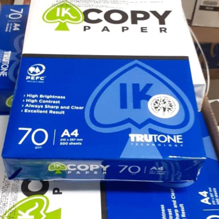 

D2289 Kertas A4 7 GRAM COPY PAPER DAN PAPERLINE