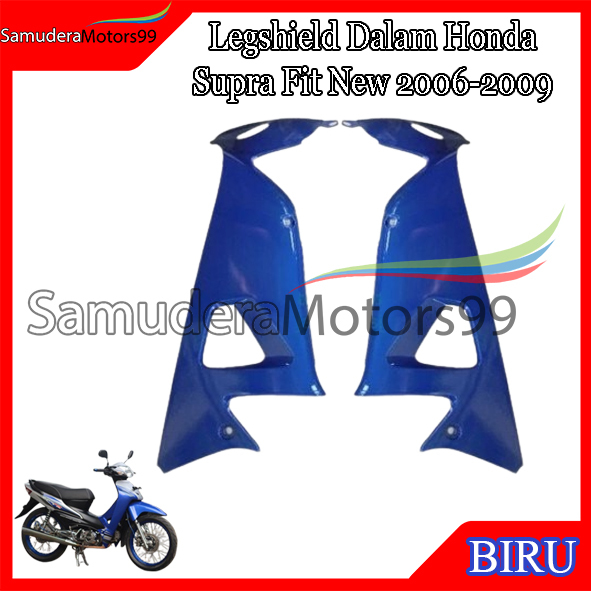 Cover Body Belakang Honda Supra Fit New / Fit X / Fit S 2005-2007 Biru