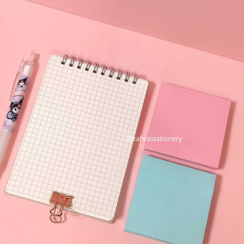 

Vis-1 Sticky Note 1 Warna / Note Kertas / Memo Tempel Tumpuk