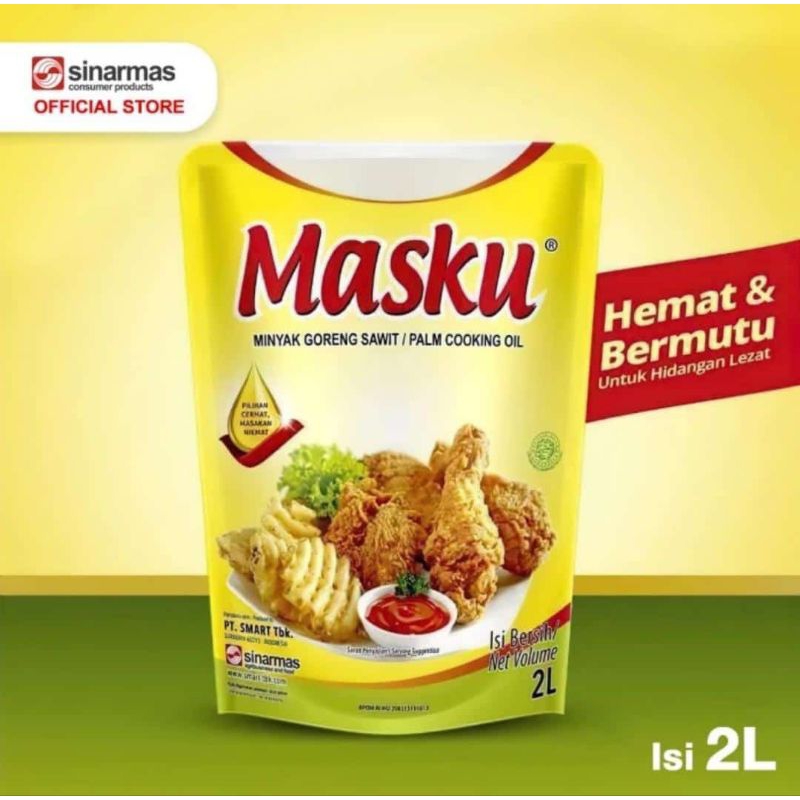 

Minyak Goreng Masku 2liter DUS - KARTON ISI 6 POUCH