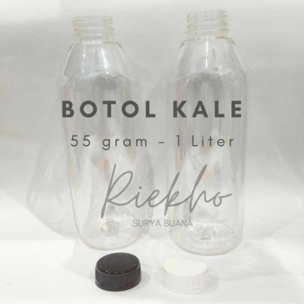 Botol Plastik KALE 55 gr ukuran 1 Liter 1000 ML Botol PET