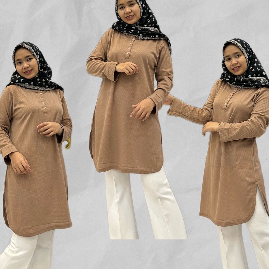COD KAOS TUNIK WANITA KAOS PHENOMENAL  FENOMENAL FULL TAG KAOS POLOS LENGAN PANJANG