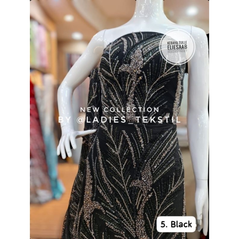 Lace kebaya tulle eliesaab  manik payet