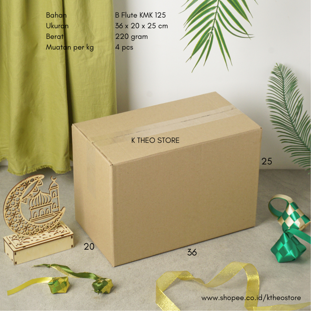 

Dus Packing 36x20x25 cm / Kotak Packaging 36 x 20 x 25 cm / Box Barang Kardus Online Shop