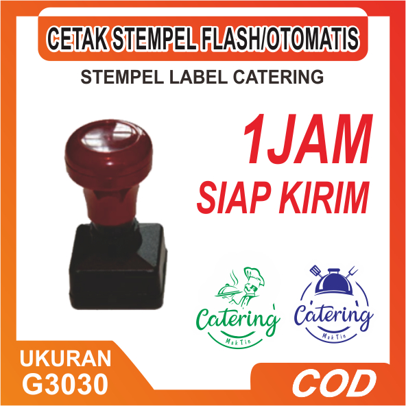 

STEMPEL LABEL PRODUK CATERING | STEMPEL LUNAS