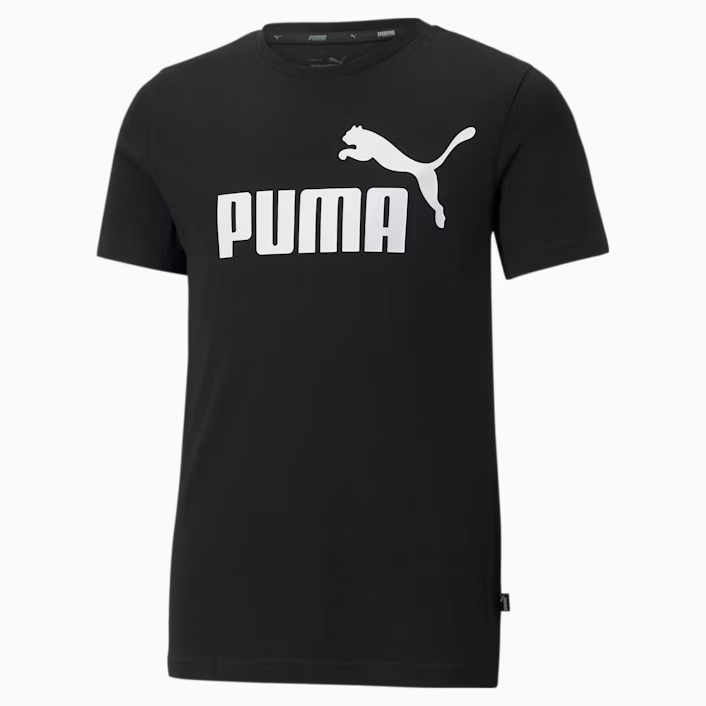 Kaos Puma Anak PUMA ESS Logo Tee B Black 586960 01
