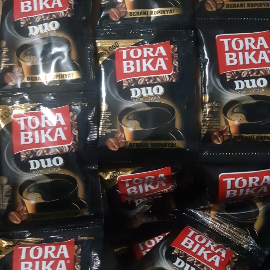 

kopi torabika duo gula per saset