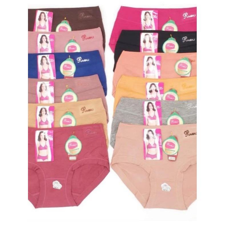 CD Wanita Piaoli 1608 Stretch Jumbo | Celana Dalam Wanita Dewasa | Celana Dalam Katun Lembut | CD Pi
