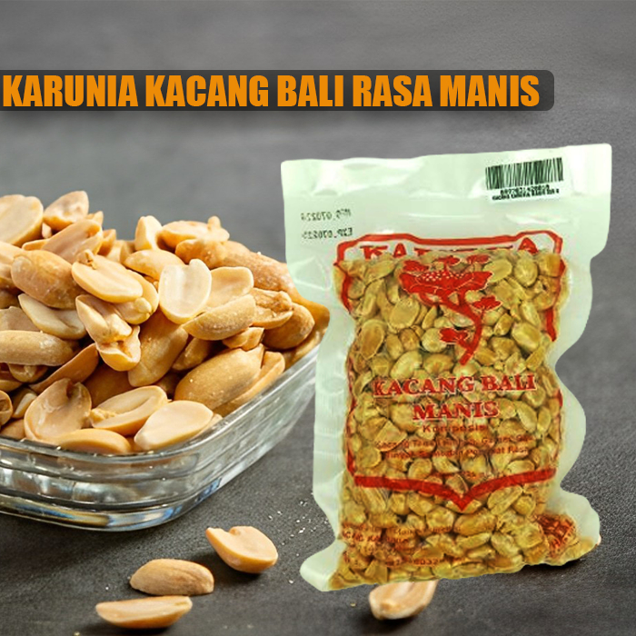 

Kacang Bali* Karunia Kacang* Kacang Manis Bali* 225g