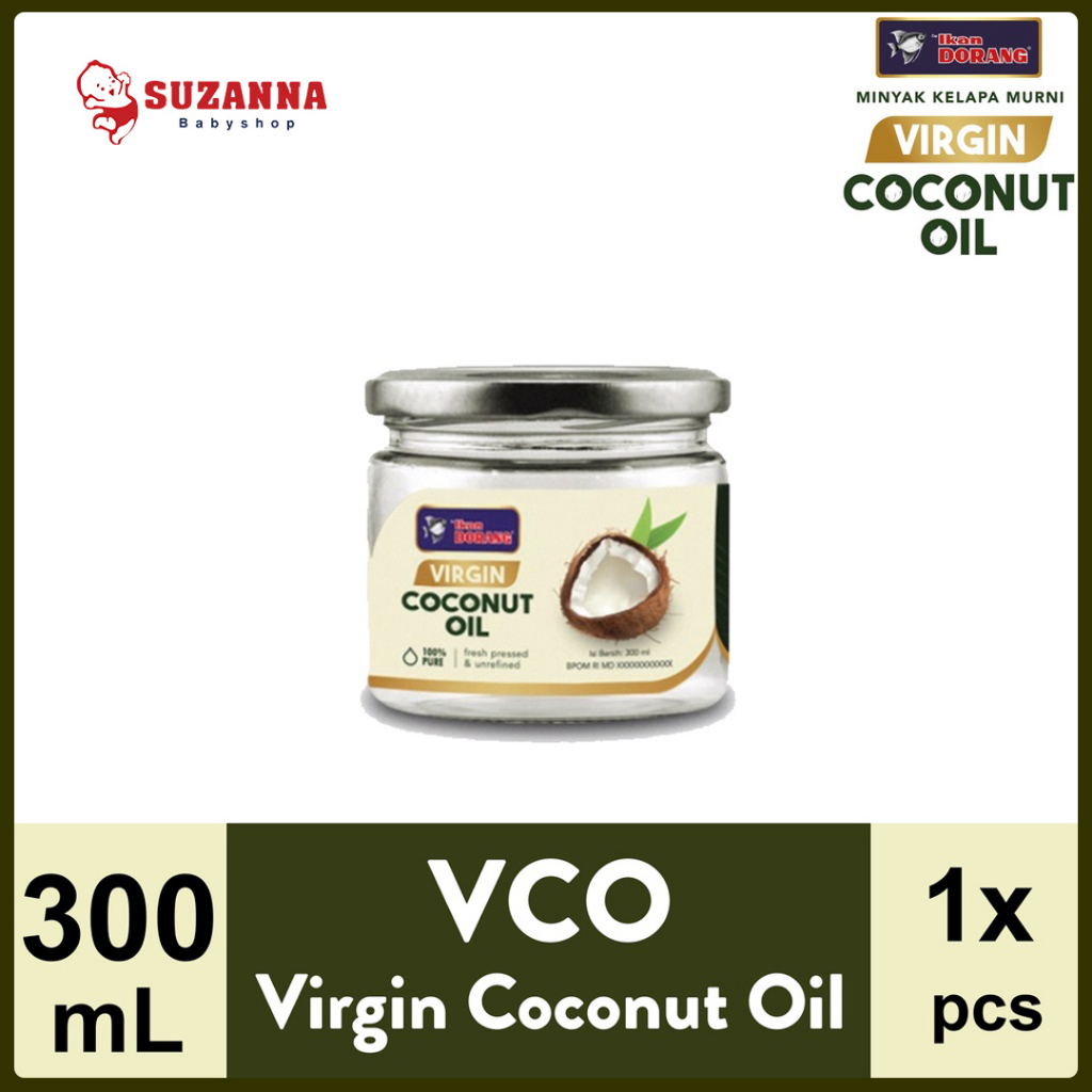 

Ikan Dorang (VCO) Virgin Coconut Oil 300ml - Minyak Kelapa Murni