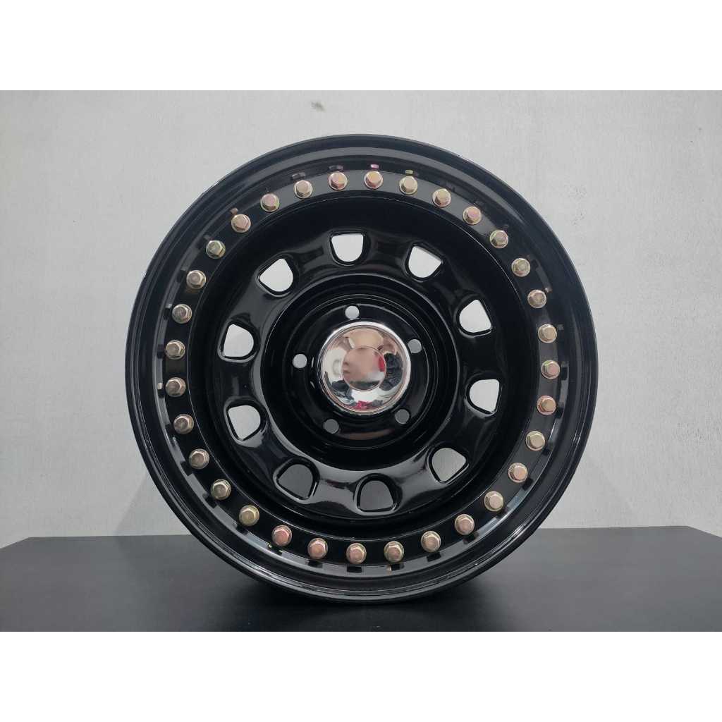 Velg Mobil Ring 15 HSR BEADLOCK MOKUPO untuk Katana Rocky Jimny Eskudo dll