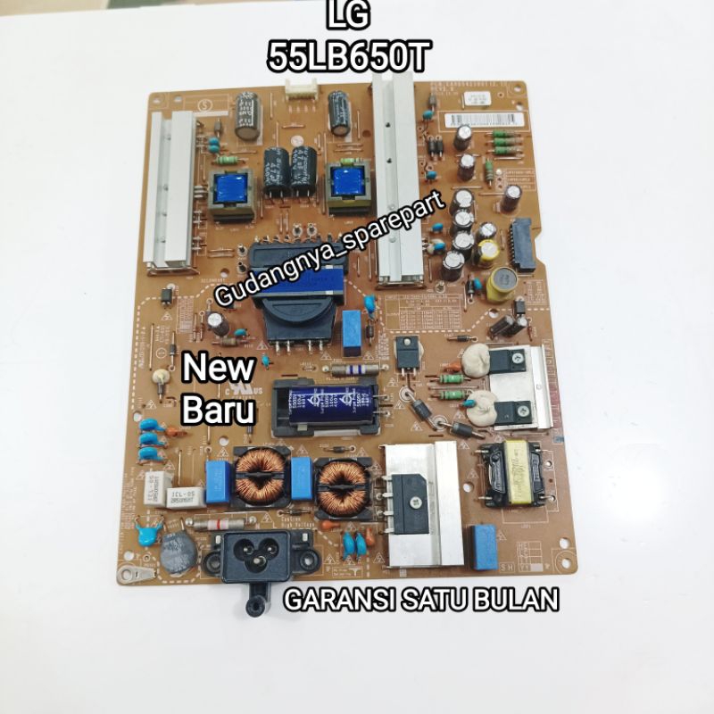 PSU LG 55LB650T REGULATOR NEW BARU POWER SUPPLY MESIN TV POWER SUPLAI