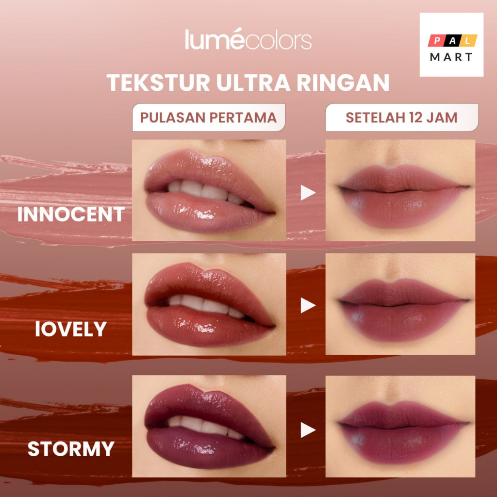 Lumecolors ULTRALIGHT LIPTINT STAIN & PIGMENTED