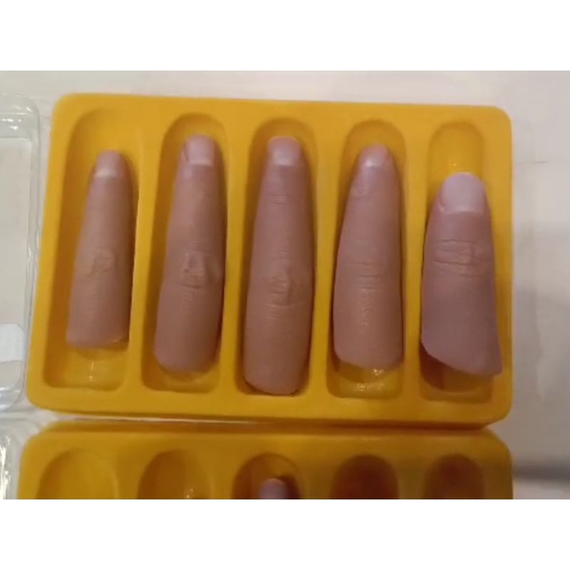 JARI PALSU SILIKON LENTUR, UNTUK AMPUTASI, JARI TANGAN PALSU